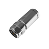 N Connector Plug Straight Clamping For 1/4" Flexible Cable