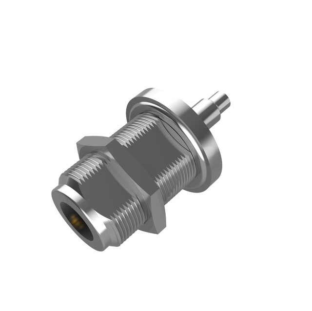 N Connector Jack Crimping Bulkhead Straight For RG316 Coaxial Cable