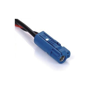  FAKRA Code-C Straight Female Crimp With Power Wire For RG316
