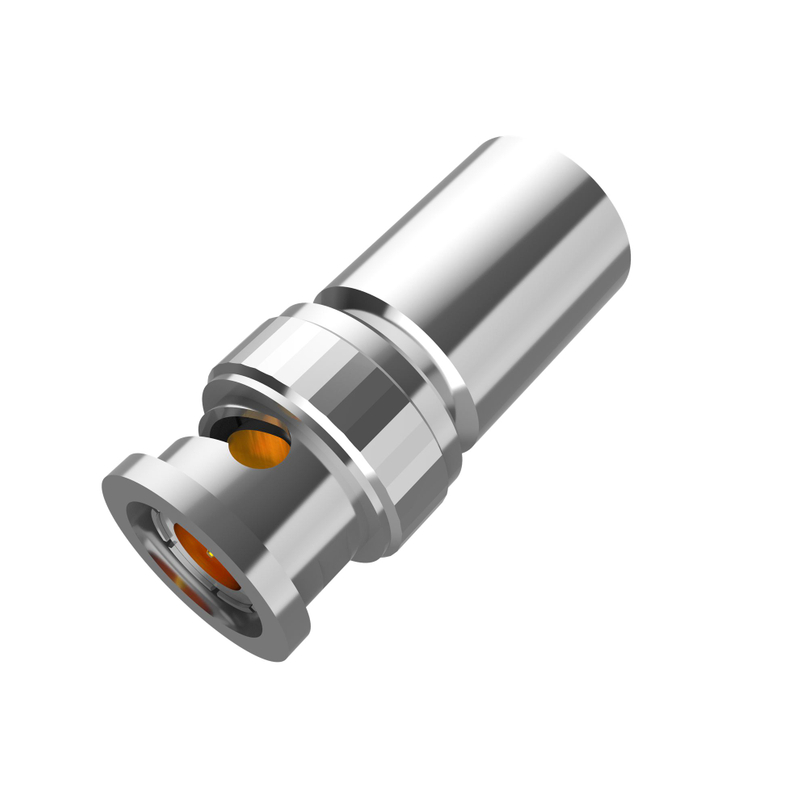 BNC Connector Plug Crimp Straight For RG11 Cable