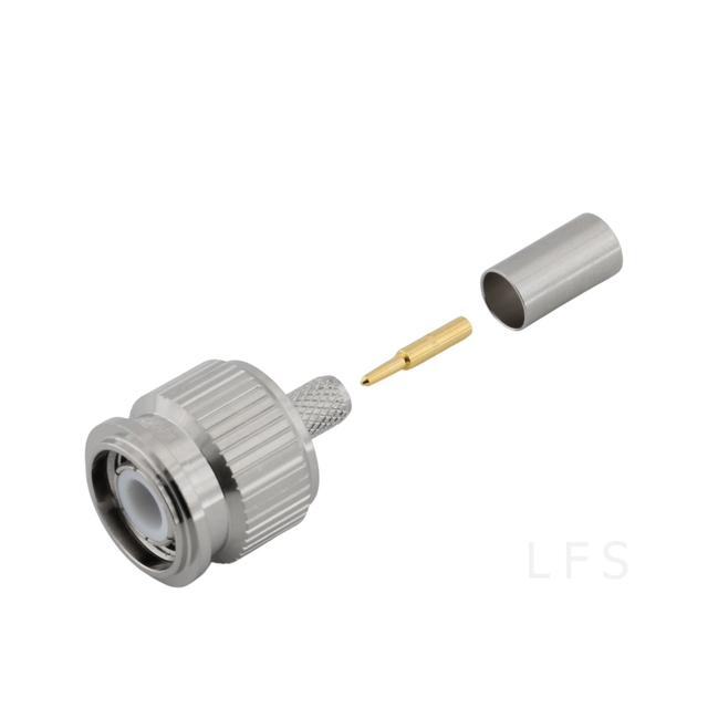 TNC Connector Male Straight Crimping For RG223 Cable