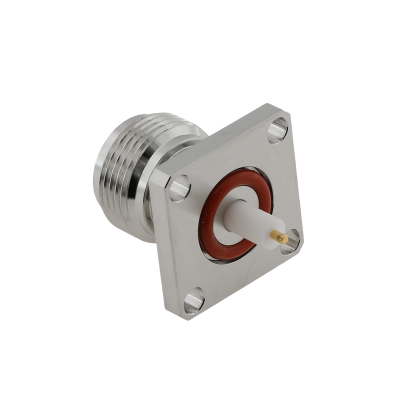 Type-N Female Connector Flange For PCB 