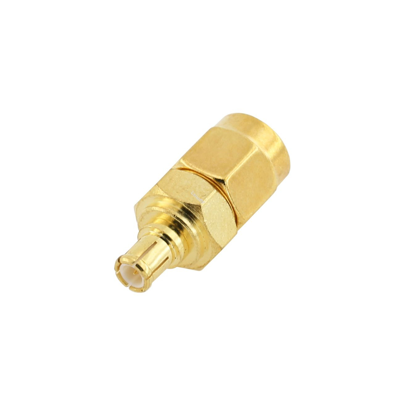 SMA Plug to MCX Plug Straight Adapter 50 Ohm 