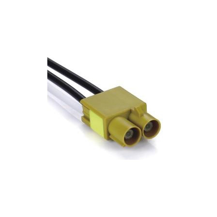  FAKRA K Double Male Straight Crimp For RG174