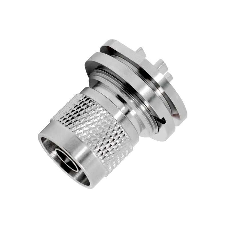 N Connector Male Solder Edge Mount For PCB End Launch