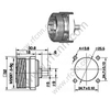 7/16 Female Soldering Connector For RG402 Cable