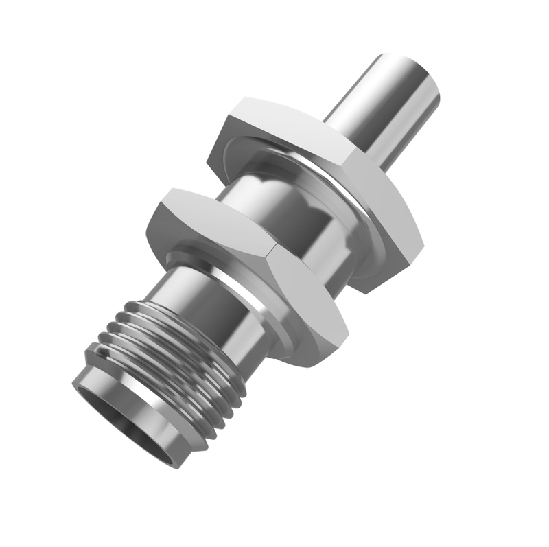 TNC Connector Jack Crimp Bulkhead For RG58 Cable
