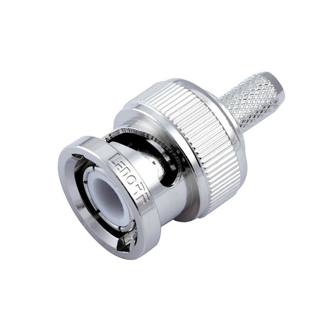 BNC Connector Plug Crimp Straight For RG58 Cable