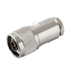 N Connector Male Straight Clamp For RG213 Cable