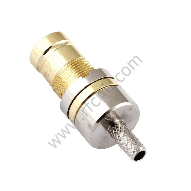1.6/5.6 Connectors Female Crimp Straight For BT3002 Cable