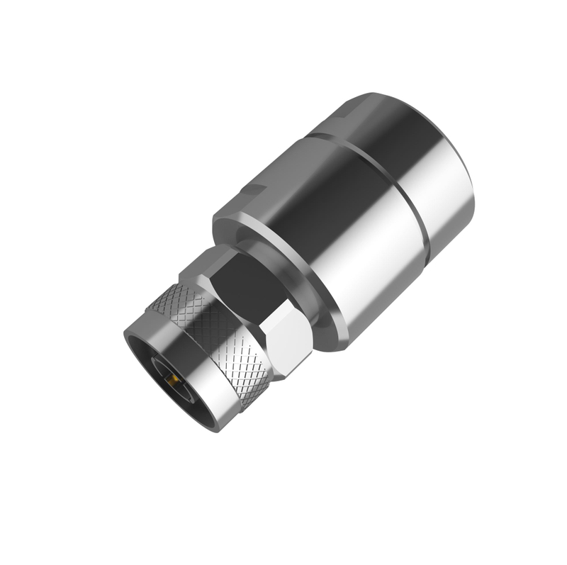 N Connectors Plug Clamping Straight For LMR600 Cable