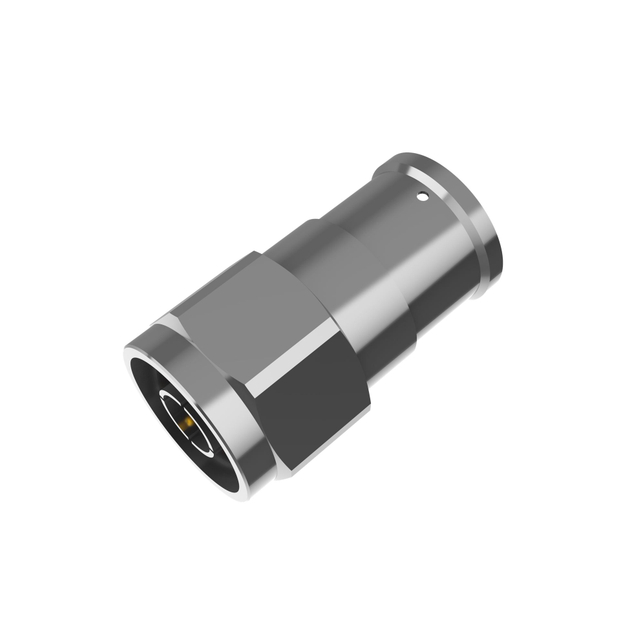 N Connectors Plug Straight Solder For 1/2" Flexible Cable