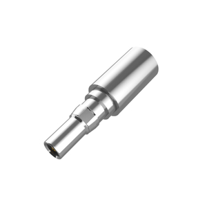 DIN41626 1.0/2.3 Connector Jack Straight Crimping For H155 Coaxial Cable
