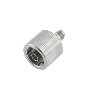 NMD 1.85mm Jack To 2.4mm Jack Stainless Steel Body Straight Adapter