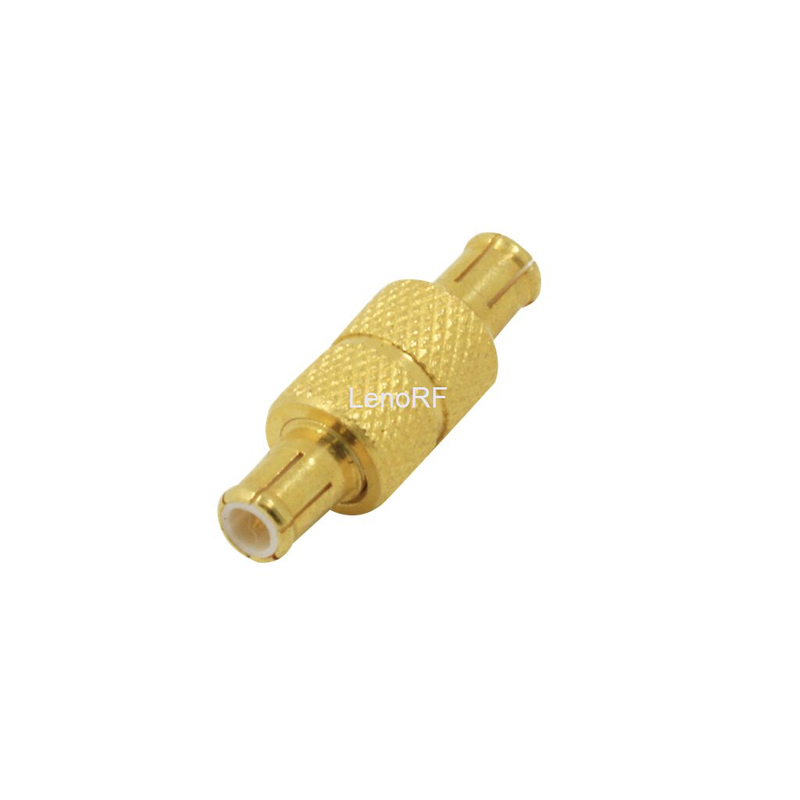 MCX PLUG TO PLUG RF ADAPTOR