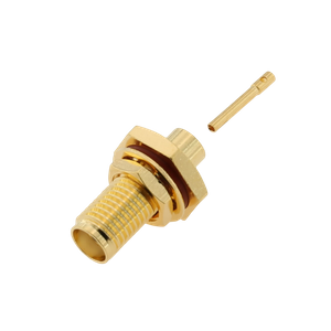 SMA Jack Connector Straight Crimping For .141 Cable