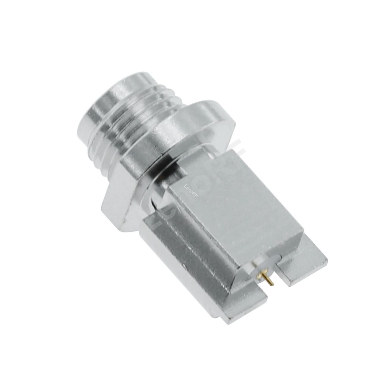SMP Plug Connector Edge Mount Straight For PCB
