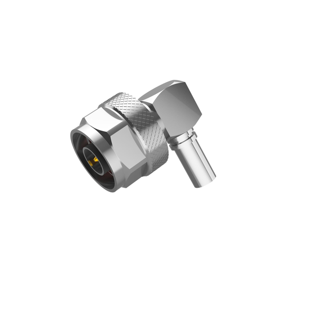 N Connectors Plug Straight Crimping For RG142 Cable