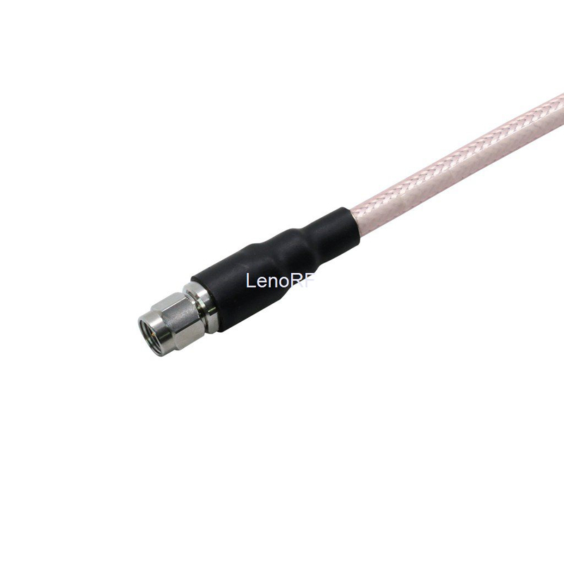 SMA Plug To Plug Solder For RG402 Cable Assembly