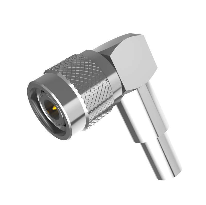 TNC Connector Male Crimp Right Angle For LMR240 Cable